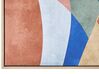 Tableau décoratif multicolore abstrait 63 x 93 cm BITETTO_891173