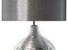 Tafellamp porselein zilver YAKIMA_543684