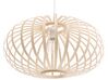 Lampe suspension ovale en bambou clair HAVEL_784915