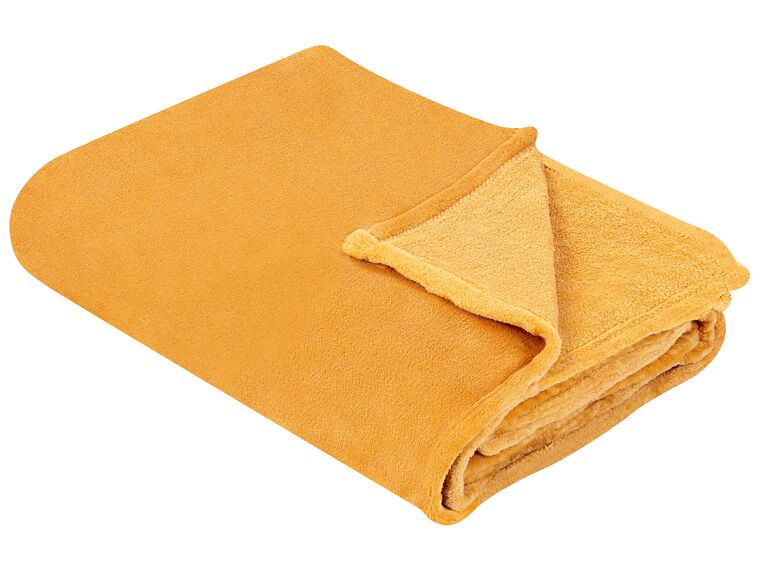 Blanket 150 x 200 cm Orange BAYBURT_850695