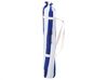 Parasol de jardin ⌀ 150 cm bleu et blanc MONDELLO_848584