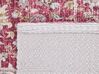 Teppich mehrfarbig orientalisches Muster 140 x 200 cm Kurzflor ARHAVI_817441