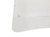 Conjunto de 2 almofadas decorativas em macramé de algodão branco 30 x 50 cm ALATEPE_801530
