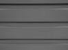 Cesta portaoggetti metallo grigio 165 x 70 cm CEBROSA_752606