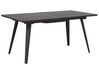 Rozkladací jedálenský stôl 160/200 x 90 cm čierny IRVINGTON_786003