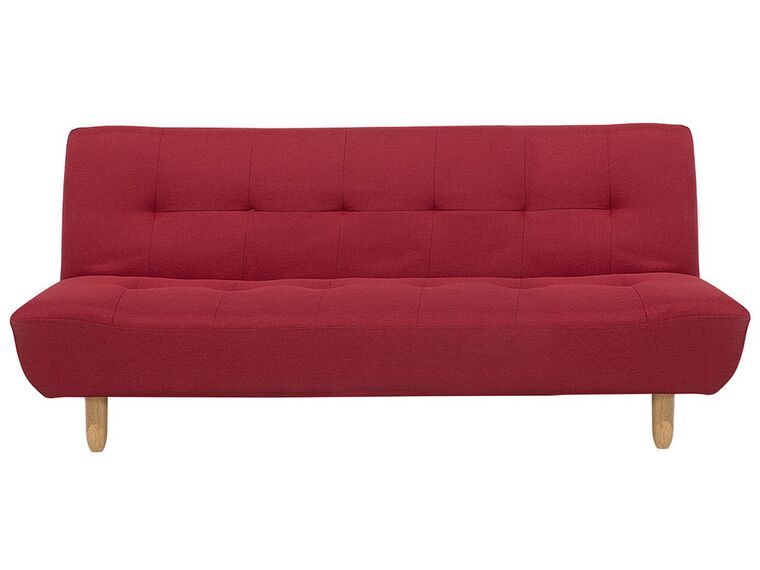 Piros kárpitozott kanapéágy ALSTEN_806963