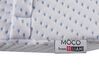 Memory Foam Bed High Profile Pillow 50 x 30 cm White KANGTO_789734