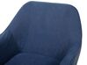 Fabric Armchair Navy Blue LOKEN_802368