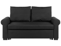 2-istuttava vuodesohva kankainen musta SILDA 2-istuttava vuodesohva kankainen musta SILDA