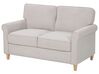 Sofa Set Samtstoff beige 5-Sitzer RONNEBY_767120