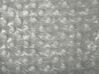 Manta de poliéster gris claro 150 x 200 cm SAMUR_771162