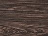 Scrivania in legno marrone scuro 100 x 50 cm HASTINGS_772743