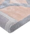 Teppich Viskose sandbeige / grau 160 x 230 cm MALAN_904120