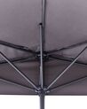 Halvrund parasoll 270 cm grå GALATI _829807
