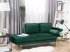 Right Hand Velvet Chaise Lounge Emerald Green MIRAMAS_739178