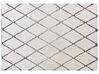 Teppich helles Beige/grau 160 x 230 cm Shaggy PENDIK_848864
