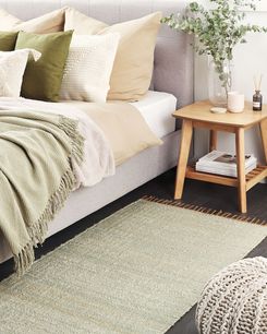 Matto juutti vihreä 80 x 150 cm LUNIA