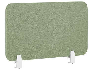 Przegroda na biurko 72 x 40 cm zielona WALLY