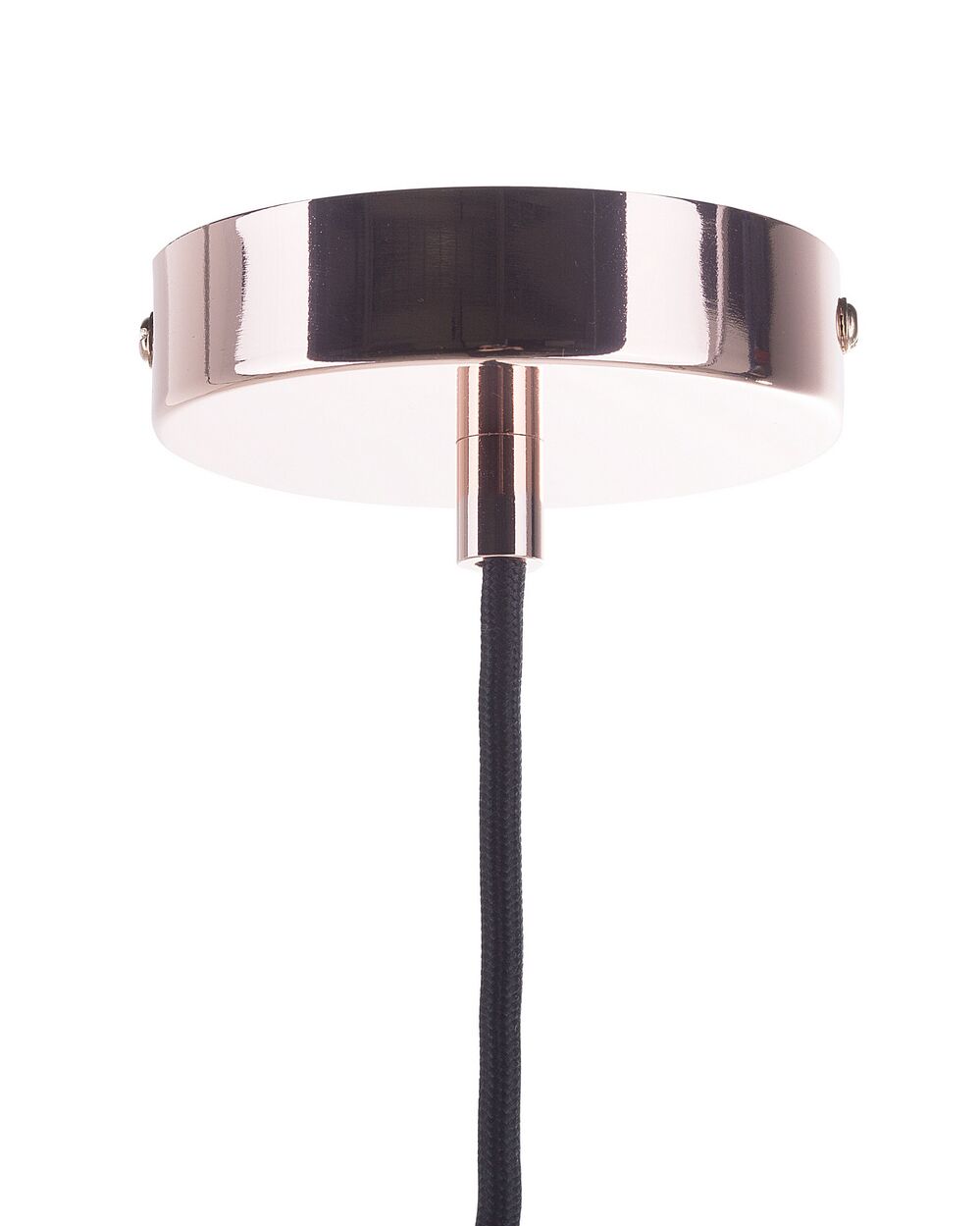 lampe suspension en verre cuivre alger