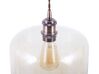 Lámpara colgante cobre/vidrio LANATA_694806