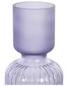 Florero de vidrio violeta 31 cm TRAGANA_838284