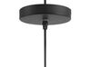 Metal Pendant Lamp Black NEVA_688352