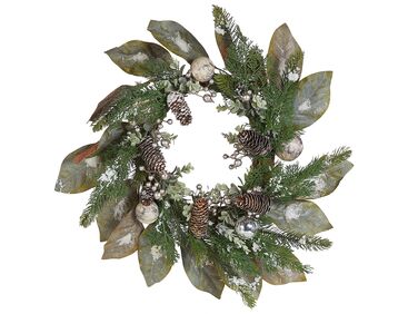 Christmas Wreath ⌀ 60 cm Green TIEVA