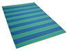 Vonkajší koberec 120 x 180 cm modrý ALWAR_734007