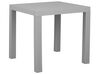 Table de jardin gris clair 80 x 80 cm FOSSANO_744584