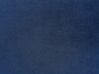 Zamatová leňoška s úložným priestorom pravostranná modrá MERI II_914284