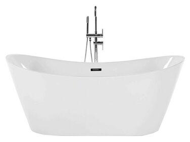 Freestanding Bath 1600 x 760 mm White ANTIGUA