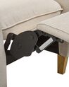 Fabric Recliner Chair Beige ROYSTON_884483