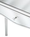 Drawer Console Table Mirror Effect Silver CARCASSONNE_745128