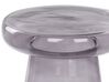 Beistelltisch Rauchglas grau rund ⌀ 39 cm CALDERA_883022