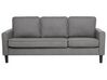 3 Seater Fabric Sofa with Ottoman Light Grey AVESTA_741997