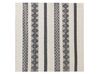 Tappeto lana beige chiaro e grigio scuro 200 x 200 cm DAVUTLAR_848506