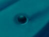 Badewanne freistehend blaugrün oval 169 x 78 cm BLANCARENA_891389
