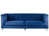Fabric Sofa Navy Blue ARVIKA_806171