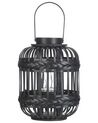 Lanterne en bambou noir 30 cm BORACAY_873609