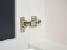 Bathroom Wall Mounted Mirror Cabinet 60 x 60 cm White NAVARRA_811253