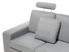 Canapé angle à gauche 6 places en tissu gris clair STOCKHOLM_702209