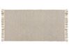 Tappeto in iuta 80 x 150 cm beige ALADAG_807281