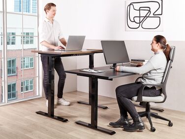 Electric Adjustable Standing Desk 180 x 80 cm Black DESTINES