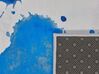 Vloerkleed polyester blauw 80 x 150 cm ODALAR_755376