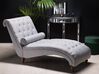 Fabric Chaise Lounge Grey MURET_756987