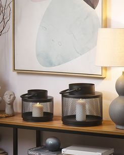 Lyhty rauta musta 19 cm YAMDENA