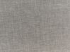 Letto singolo velluto grigio chiaro 90 x 200 cm FITOU_875565