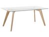 Glass Top Dining Table 180 x 90 cm HUDSON_261753