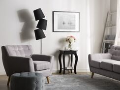 Sivupöytä musta AVON