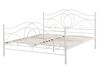 SAUVIAN - Bed - Gebroken wit - 160 x 200 cm - Fluweel | Leen Bakker SAUVIAN - Bed - Gebroken wit - 160 x 200 cm - Fluweel | Leen Bakker